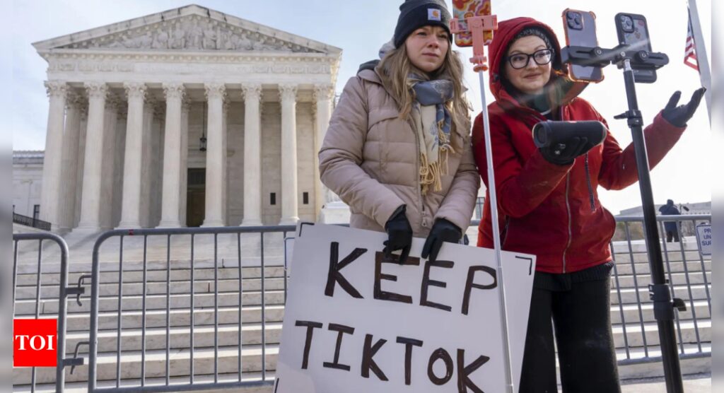 US top court upholds law banning TikTok if it’s not sold by its Chinese parent company