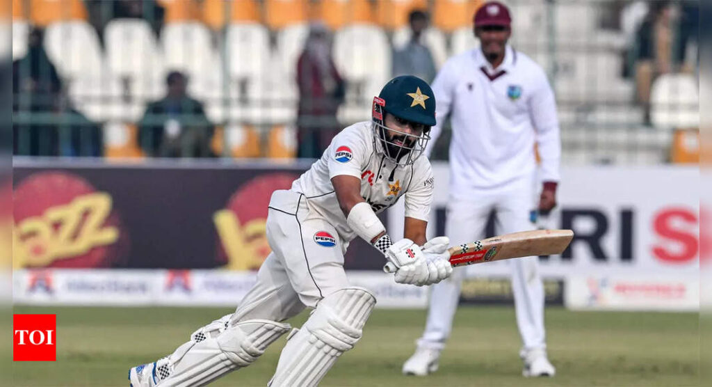 Saud Shakeel and Mohammad Rizwan lead Pakistan recovery in fog-hit first Windies Test | Cricket News